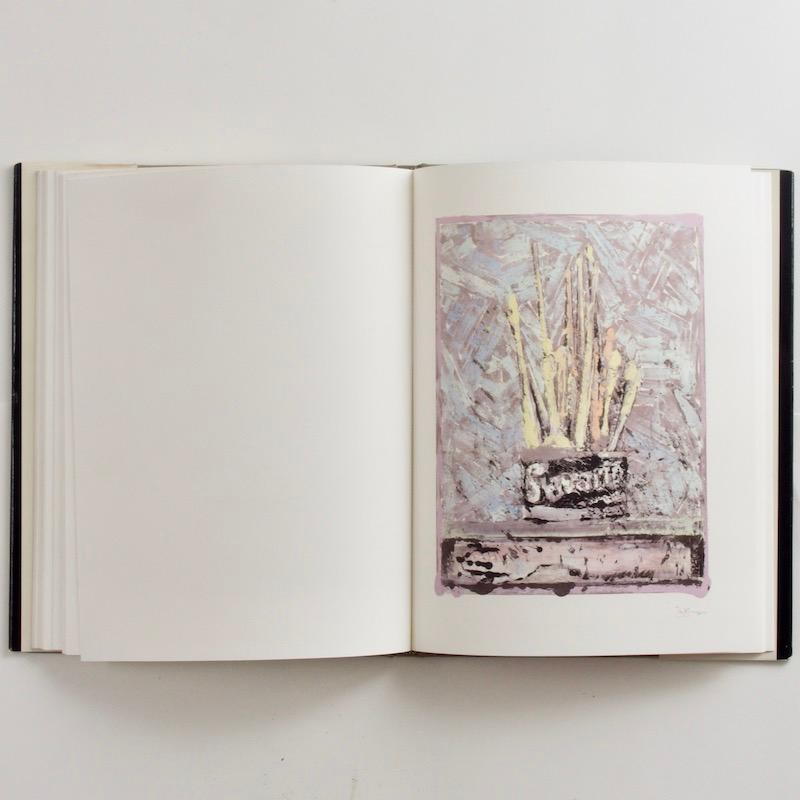 Jasper Johns:: 17 monotypes:: première édition État moyen à London, GB