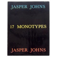 Vintage Jasper Johns, 17 Monotypes, First Edition