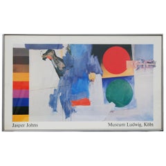 Jasper Johns 1987 Ludwig Museum Poster
