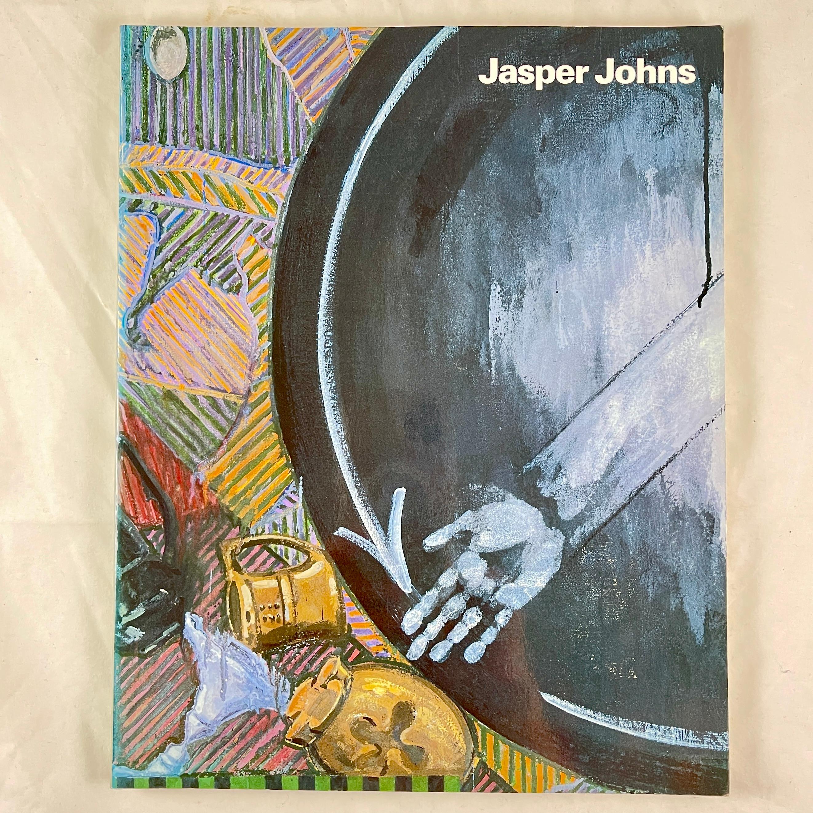 “Jasper Johns, Work Since 1974 ” by Mark Rosenthal, a Museum Edition Trade paperback, from the 1988 exhibition mounted at the Philadelphia Museum of Art.

Jasper Johns (born May 15, 1930) is an American painter, sculptor, and printmaker whose work