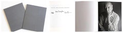 Johns, Cunningham & Cage -Dancers on a Plane monograph, signed by all 3 artists