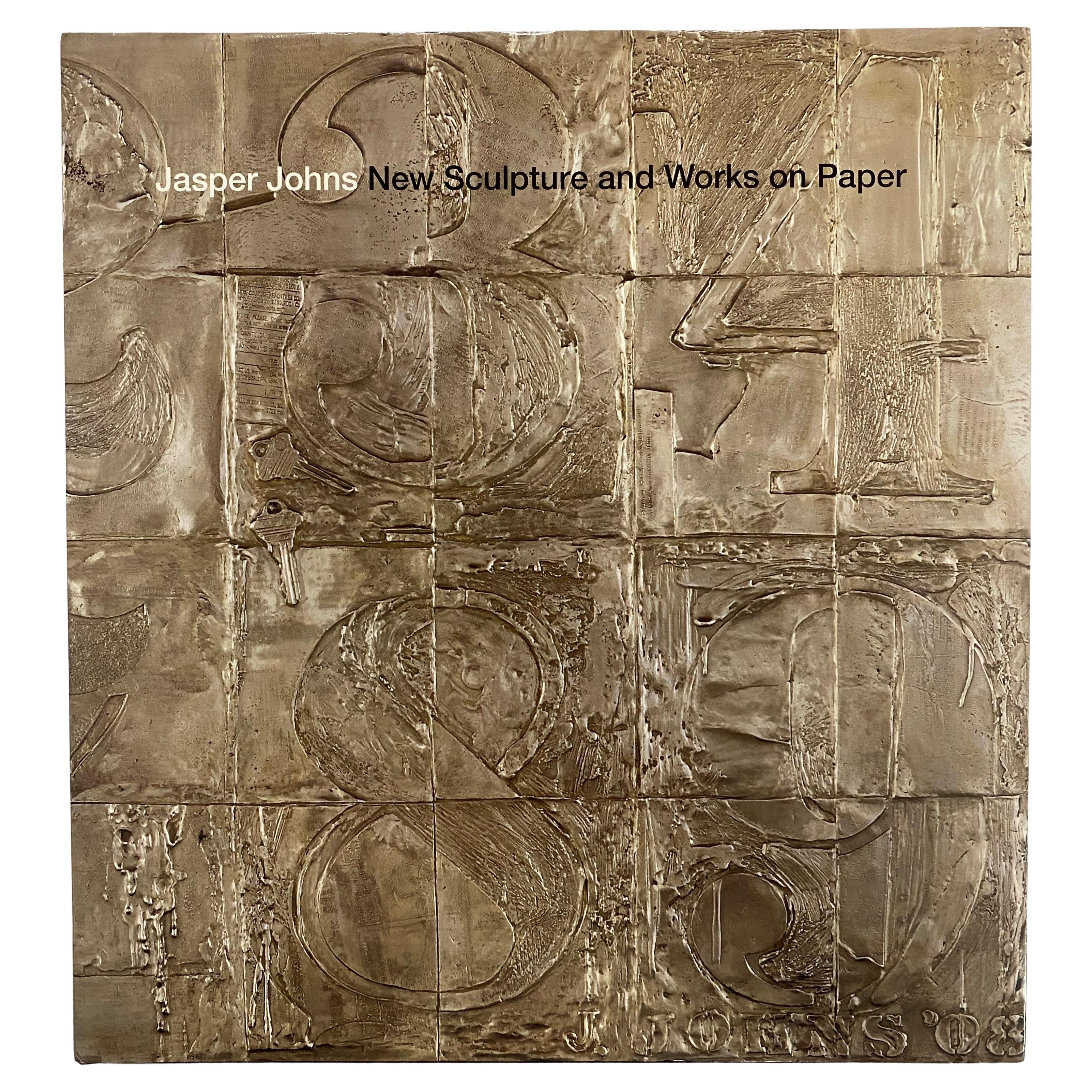 Nouvelle sculpture et œuvres sur papier de Jasper Johns (livre)
