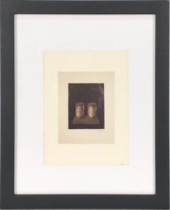 1975 Jasper Johns 'Two Ale Cans'
