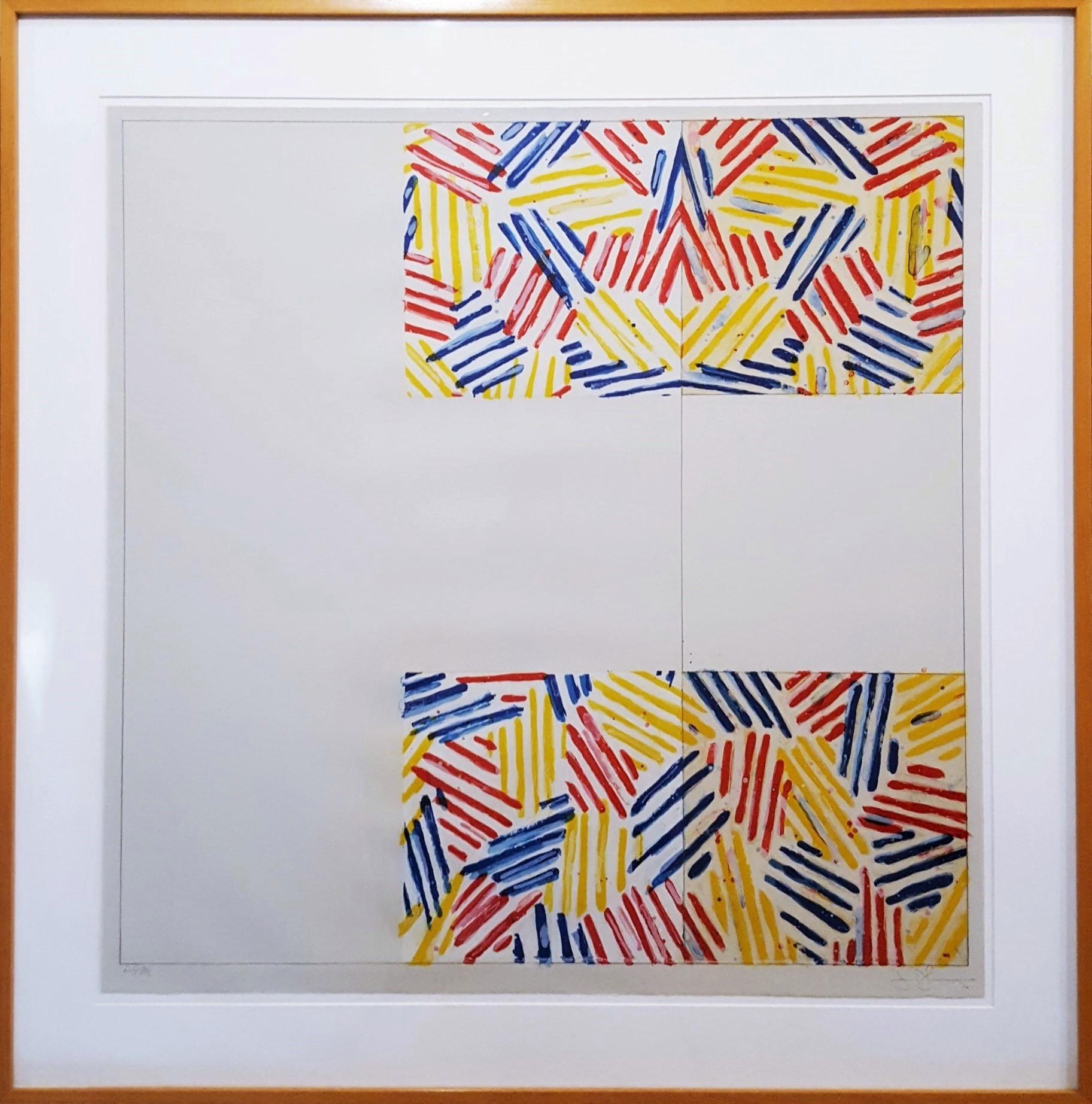 #2 (after 'Untitled 1975') - Print by Jasper Johns