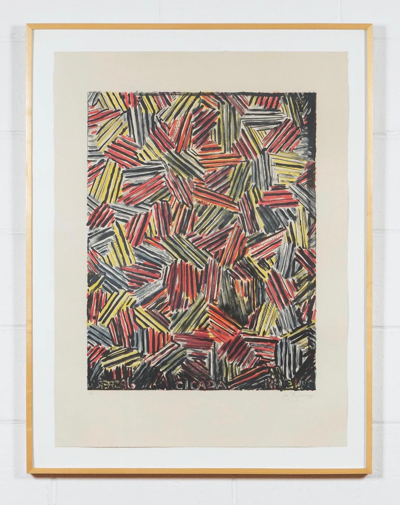 Cicada (ULAE 213) - Print by Jasper Johns
