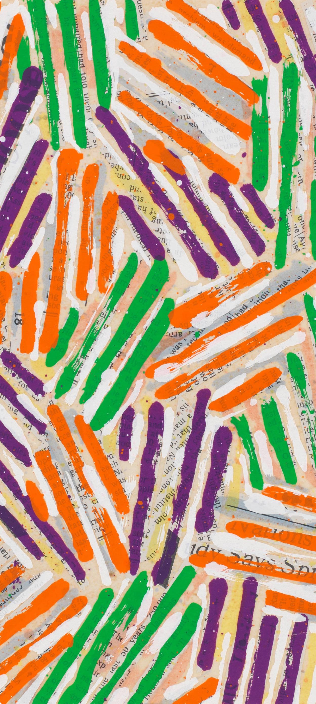 Komposition (ULAE S13), Jasper Johns, Siebdrucke, Jasper Johns im Angebot 1