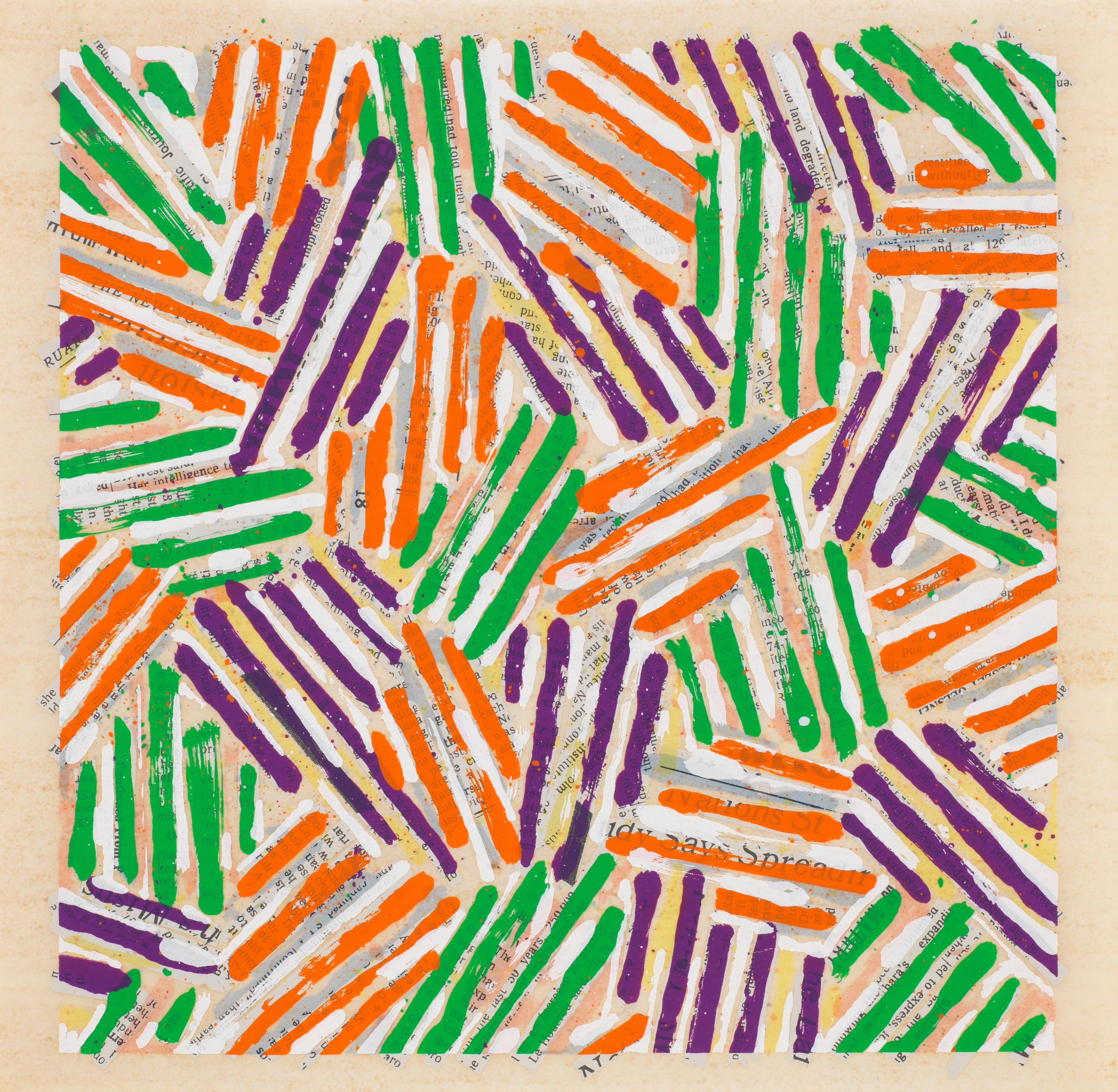 Composizione (ULAE S13), Jasper Johns, Serigrafie, Jasper Johns