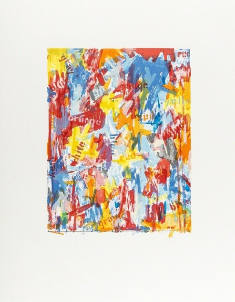 False Start I facsimile print - Print by Jasper Johns