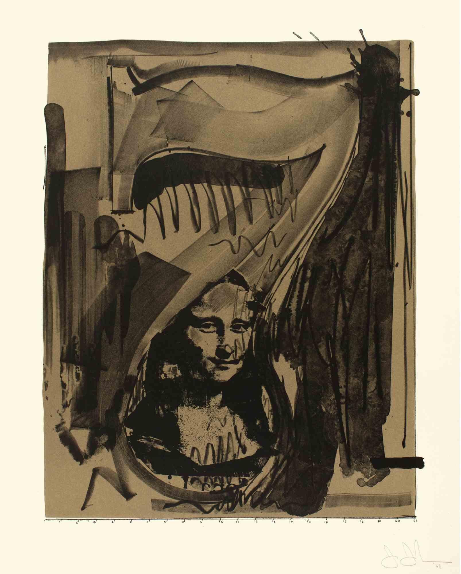 Figure 7 - Lithograph by Jasper Johns - 1968