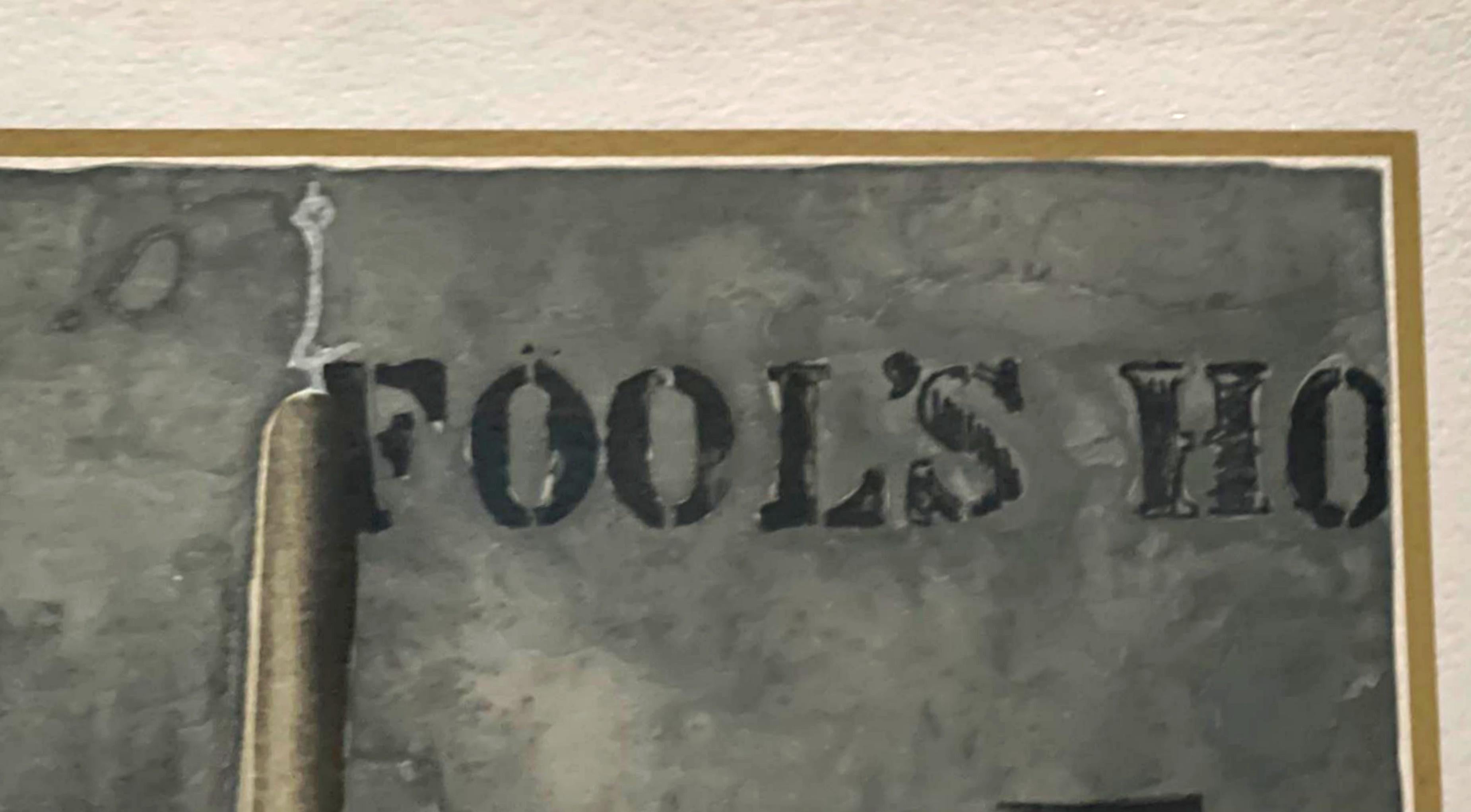 Fool's House  - Pop Art Print by Jasper Johns