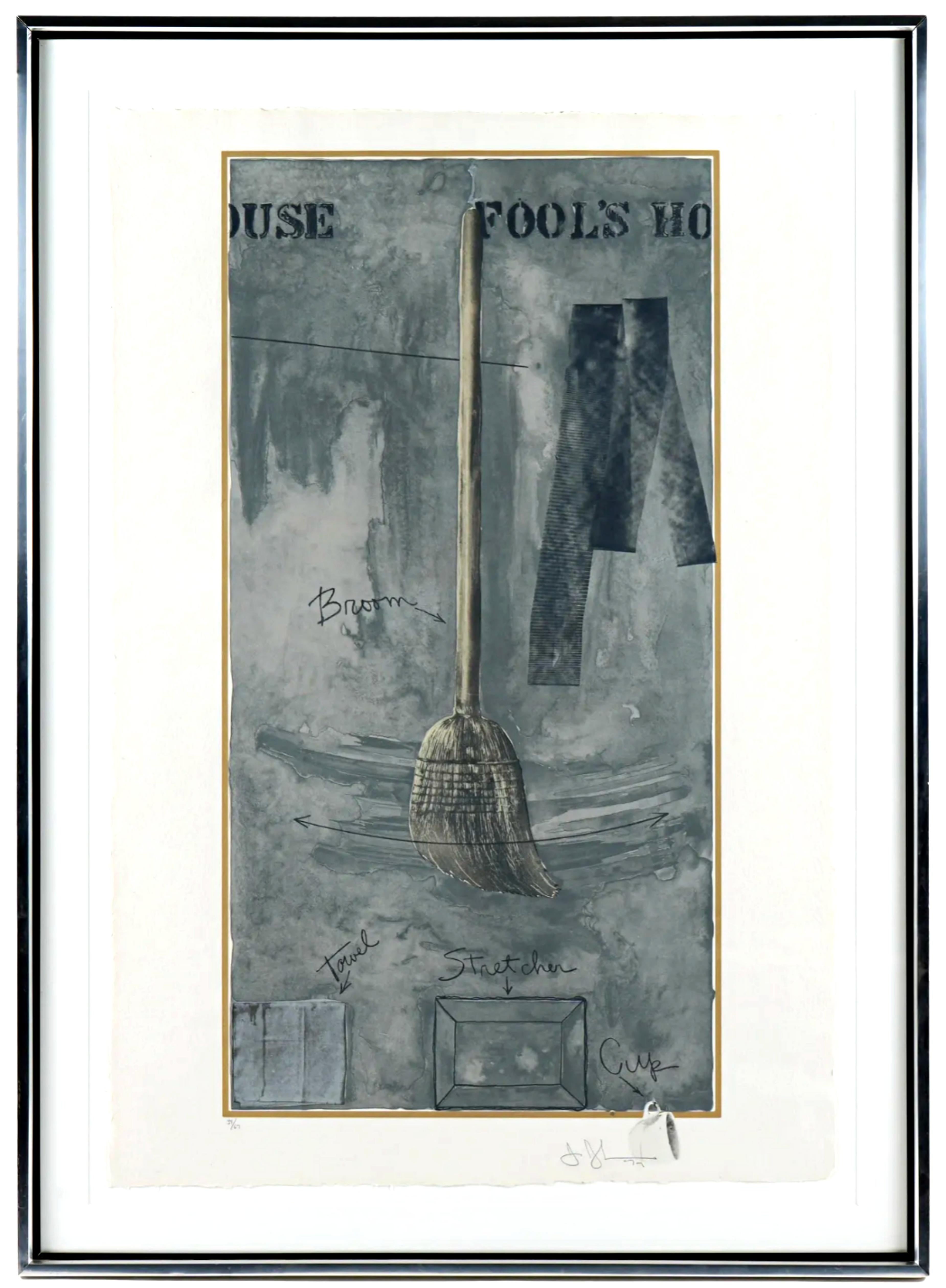 Jasper Johns Figurative Print - Fool's House 