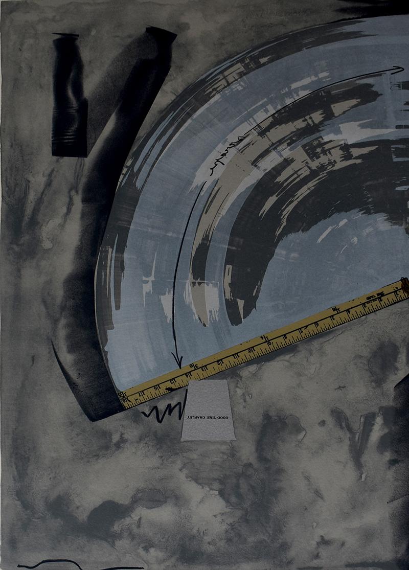 Abstract Print Jasper Johns - Good Time Charley - Lithographie - États-Unis d'après-guerre