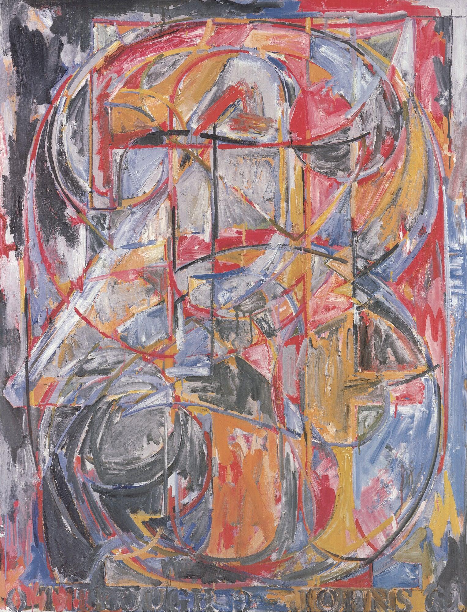 Jasper Johns '0 Through 9' 2004- Offset-Lithographie im Angebot 1