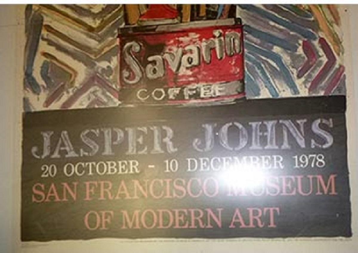 Jasper Johns, 1978, San Francisco Museum of Modern Art.Poster 2