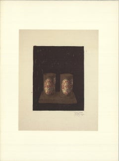 Jasper Johns 'Latas de cerveza, 1964' 1985- Invitación Pop Art