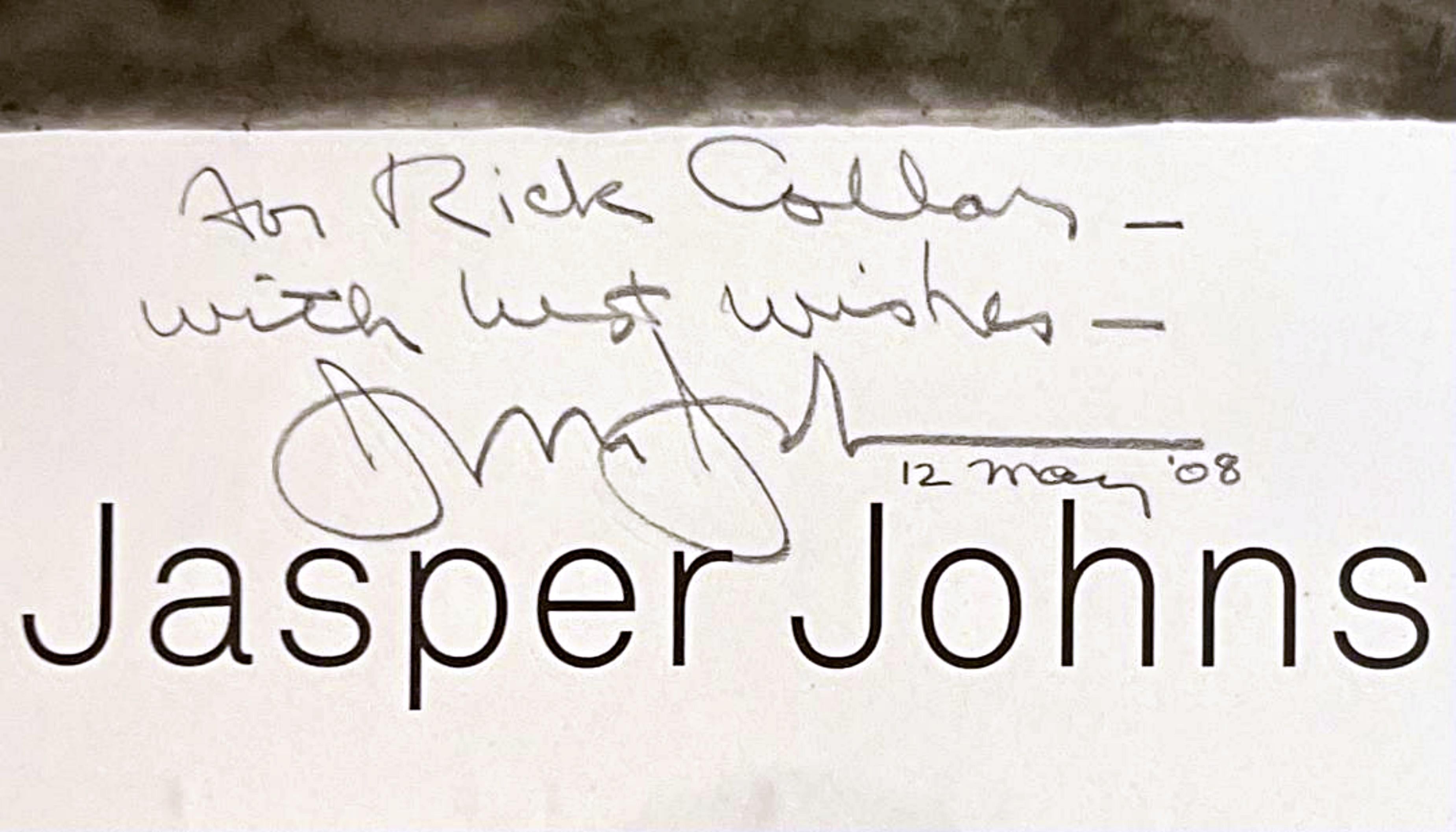 Jasper Johns at Matthew Marks Gallery (signé et inscrit à la main) en vente 2