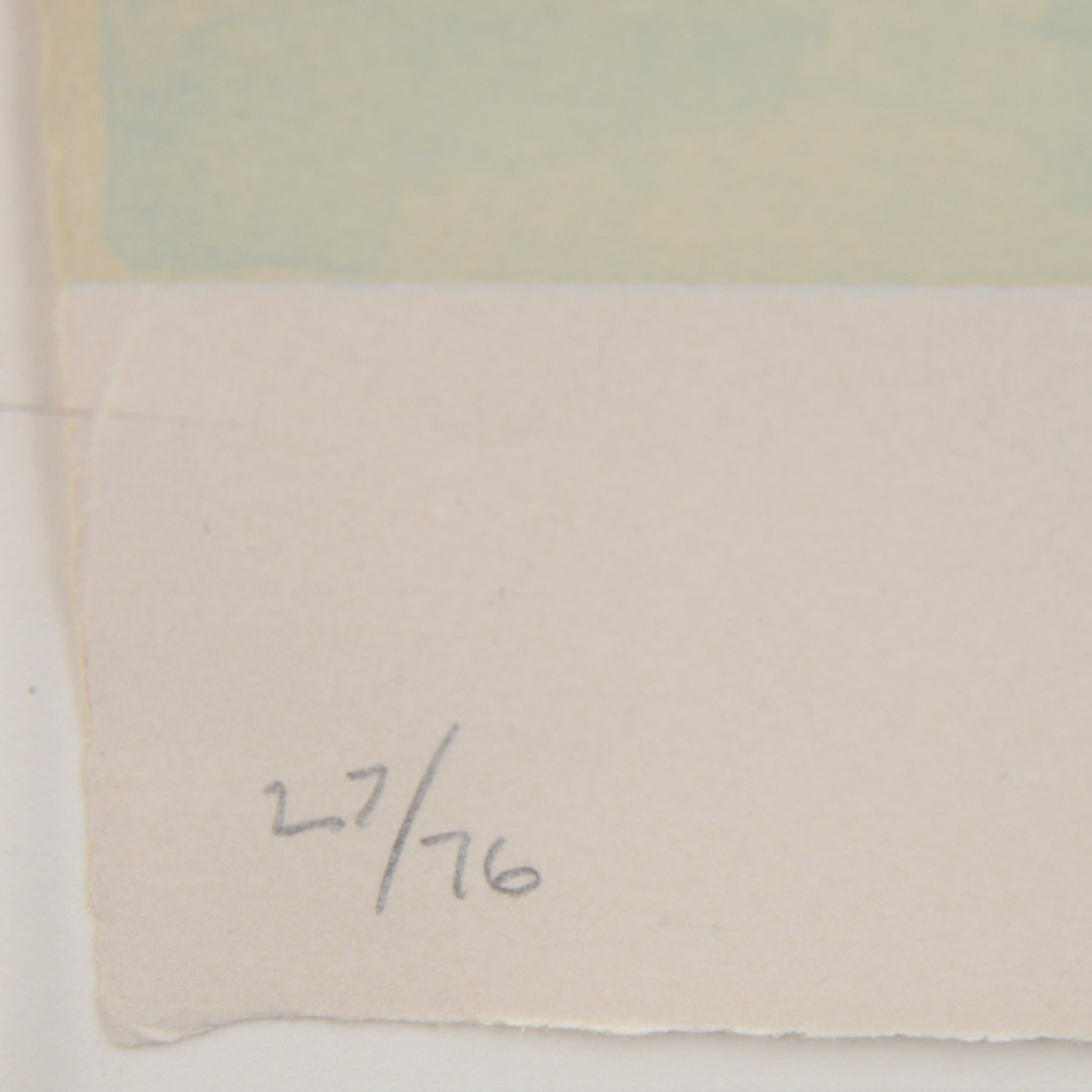 Jasper Johns PERCHA Y CUCHARA Litografía en venta 5