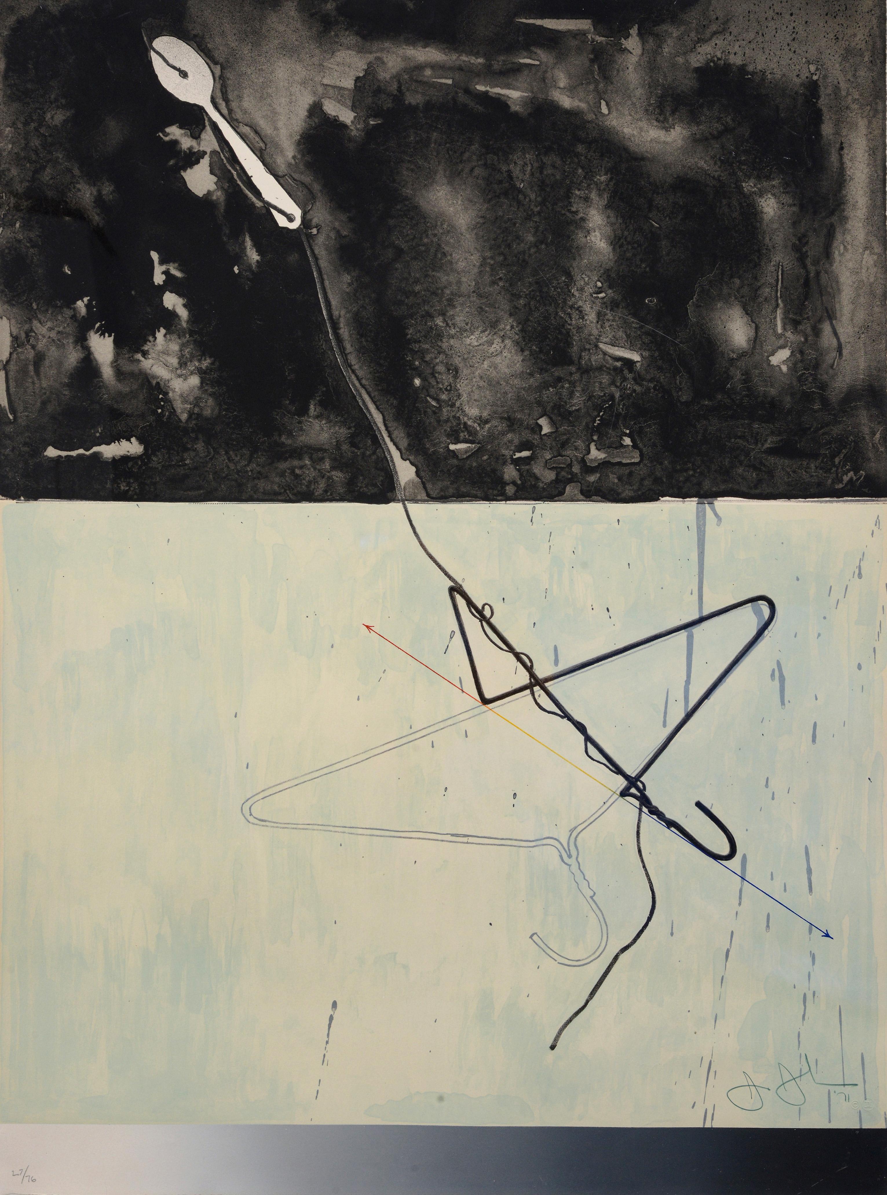 Artista/Diseñador; Fabricante: Jasper Johns (estadounidense, n. 1930)
Marca(s); notas: firmado, sello ciego, marca(s); ed. 27/76 aparte de 12 Pruebas de Artista; 1971
Materiales: litografía sobre papel Arches
Dimensiones (Alt., Anch., Prof.): 34"
