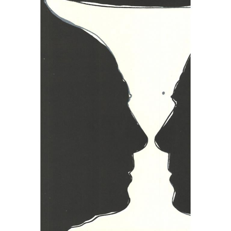 Jasper Johns « Cuup, Two Profiles », 1973, lithographie en vente 2