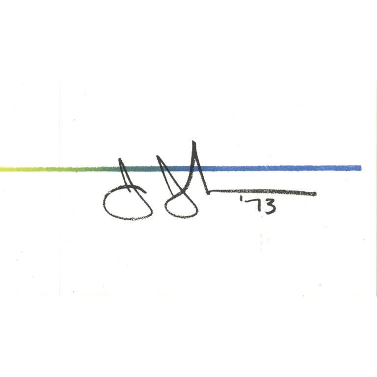 Jasper Johns « Cuup, Two Profiles », 1973, lithographie en vente 3