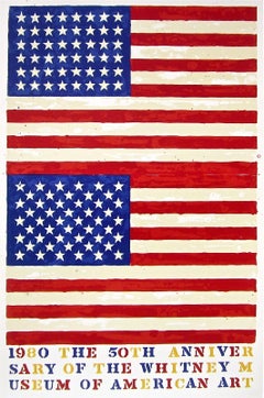 Jasper Johns, Doble bandera, 1980 (después)