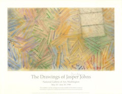 Jasper Johns 'Drawings National Gallery of Art' 1990- Signed Pop Art Vintage