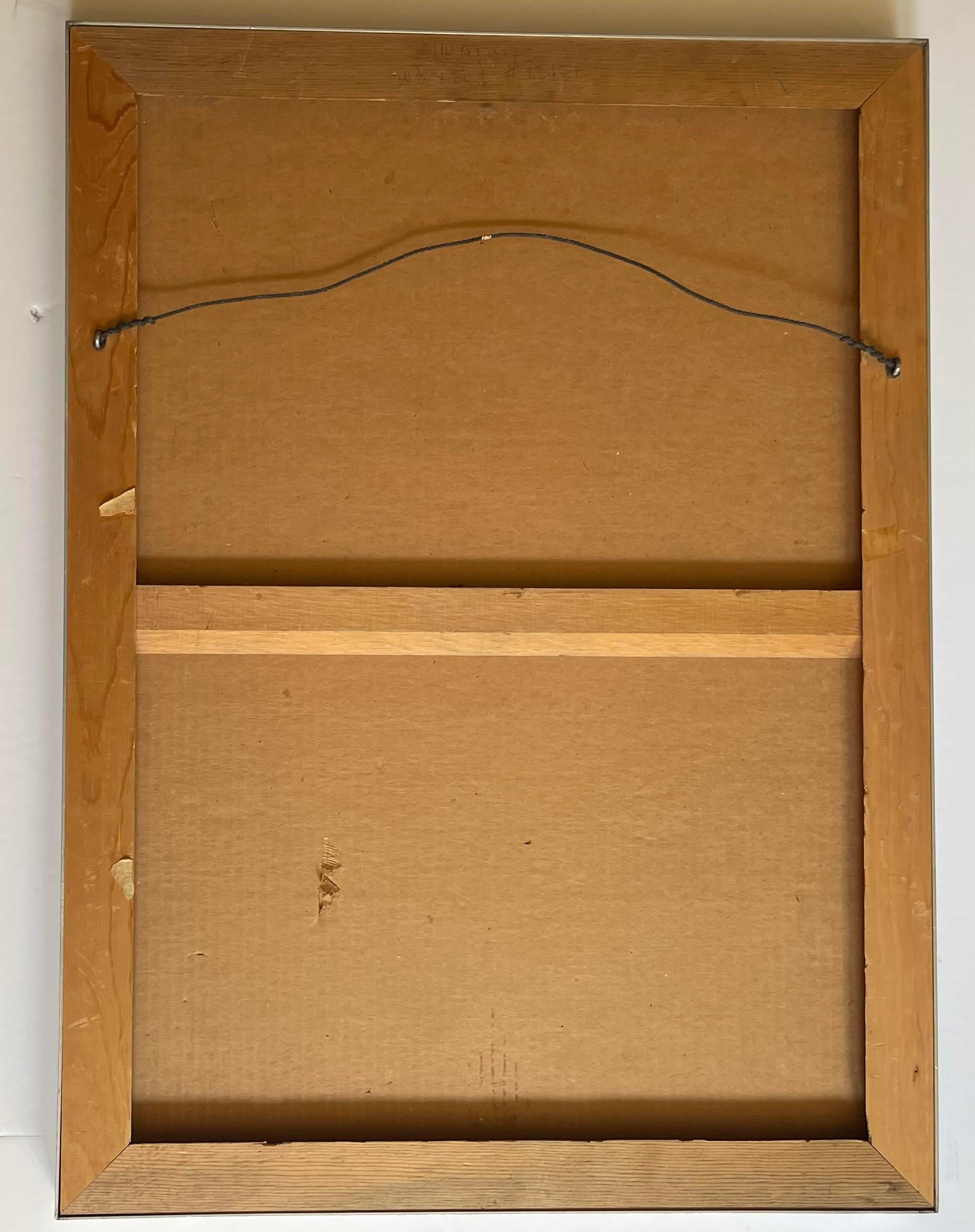 Jasper Johns-Plakat (Hand signiert und an Michael Crichtons Bruder beschriftet) im Angebot 2