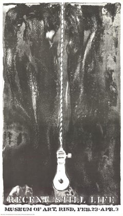 Jasper Johns-Recent Still Life (Light Bulb)-34" x 20"-Lithograph-1968-Pop Art