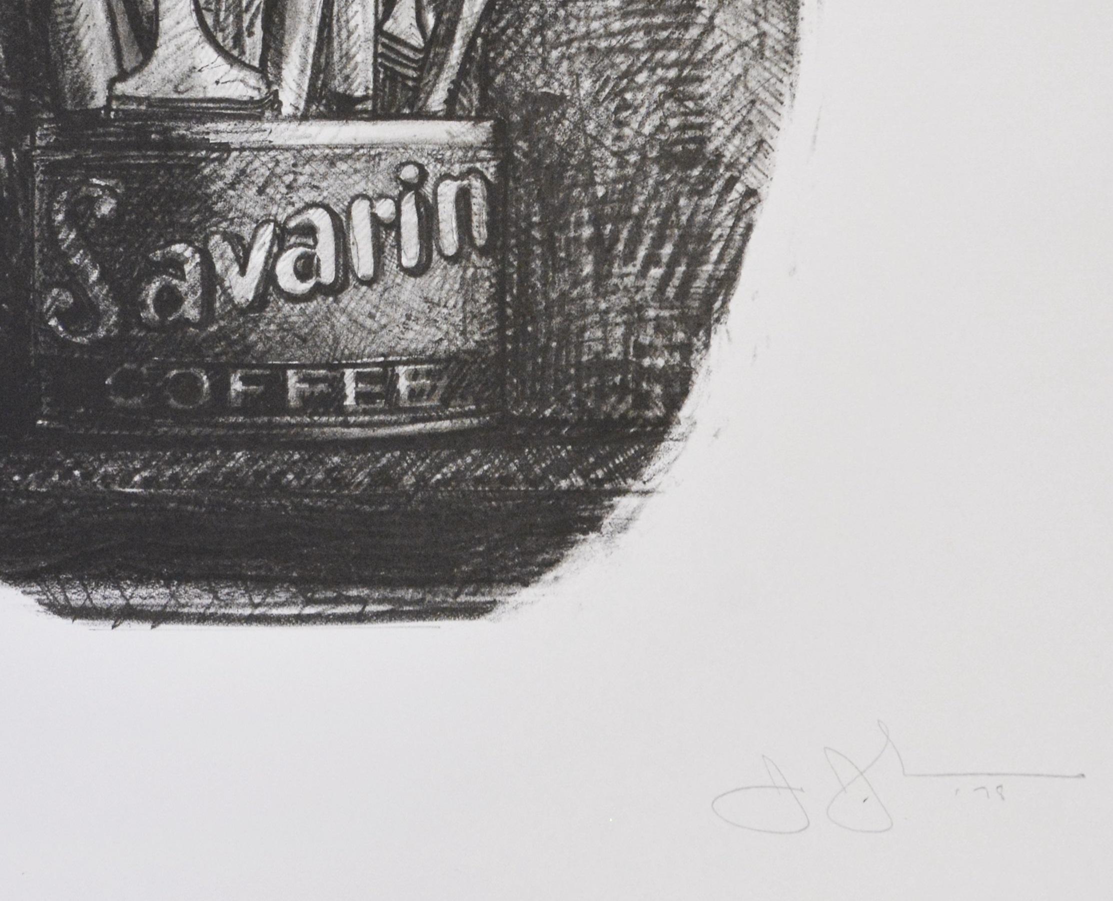 Savarin 4 - Print by Jasper Johns