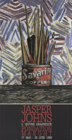 Vintage Jasper Johns 'Savarin Cans' 