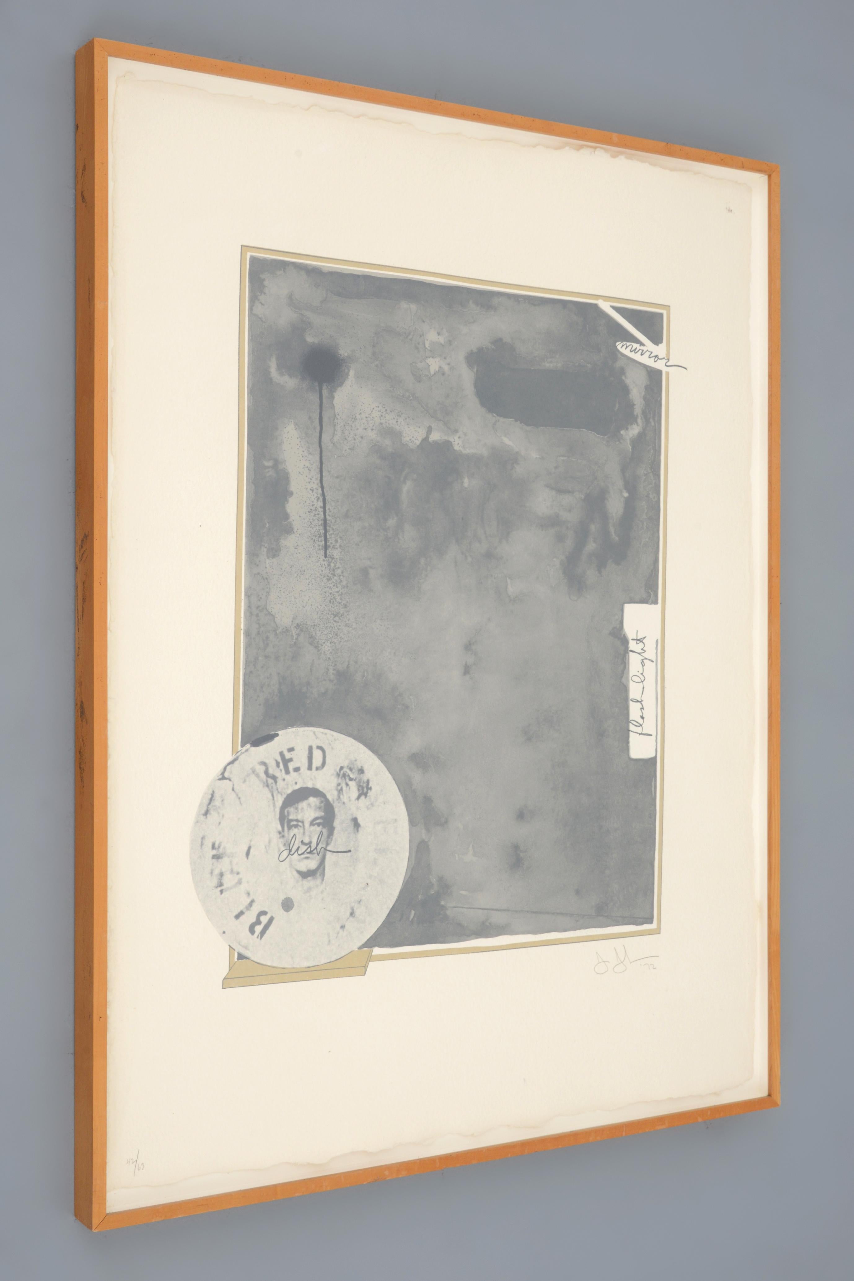 Jasper Johns SOUVENIR I Litografía en venta 1