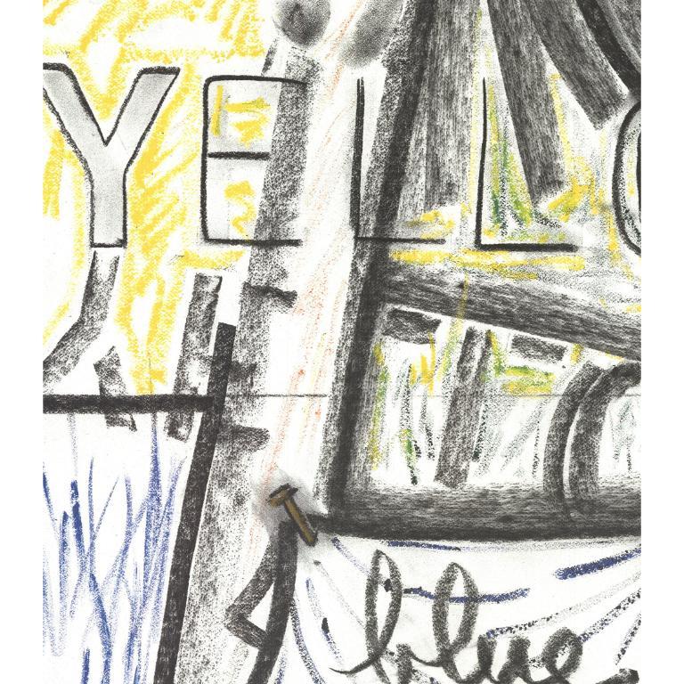 Jasper Johns 'Spoleto Festival 1985' 1985- Offset Lithograph- Signed 4