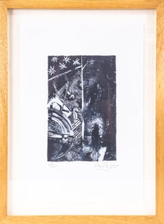 Jasper Johns Summer (Blue) Lithograph in Colors Signed Print Edition of 225