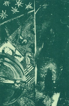 Jasper Johns, Greene Greene, État II, extrait de The Seasons, 1991