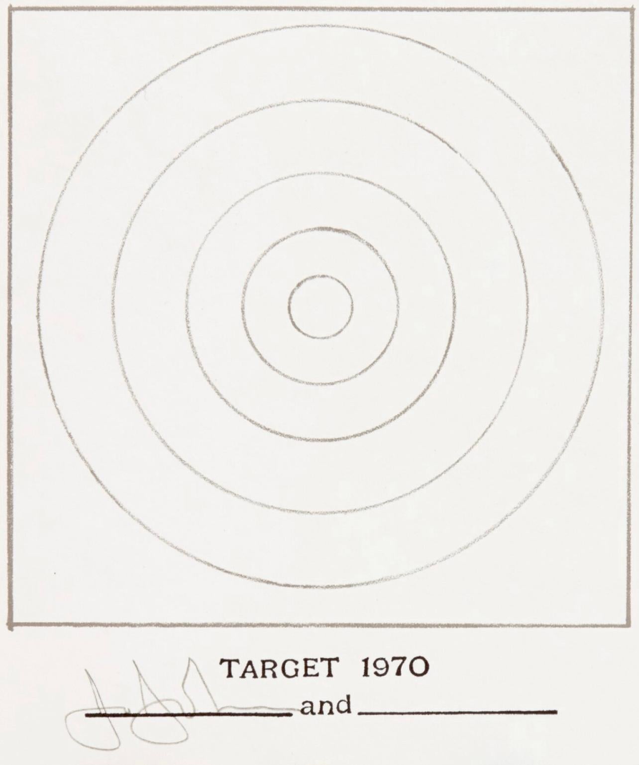 Jasper Johns, Target (ULAE 89), Technik und Kreativität, Gemini G.E.L. (nach) im Angebot 1