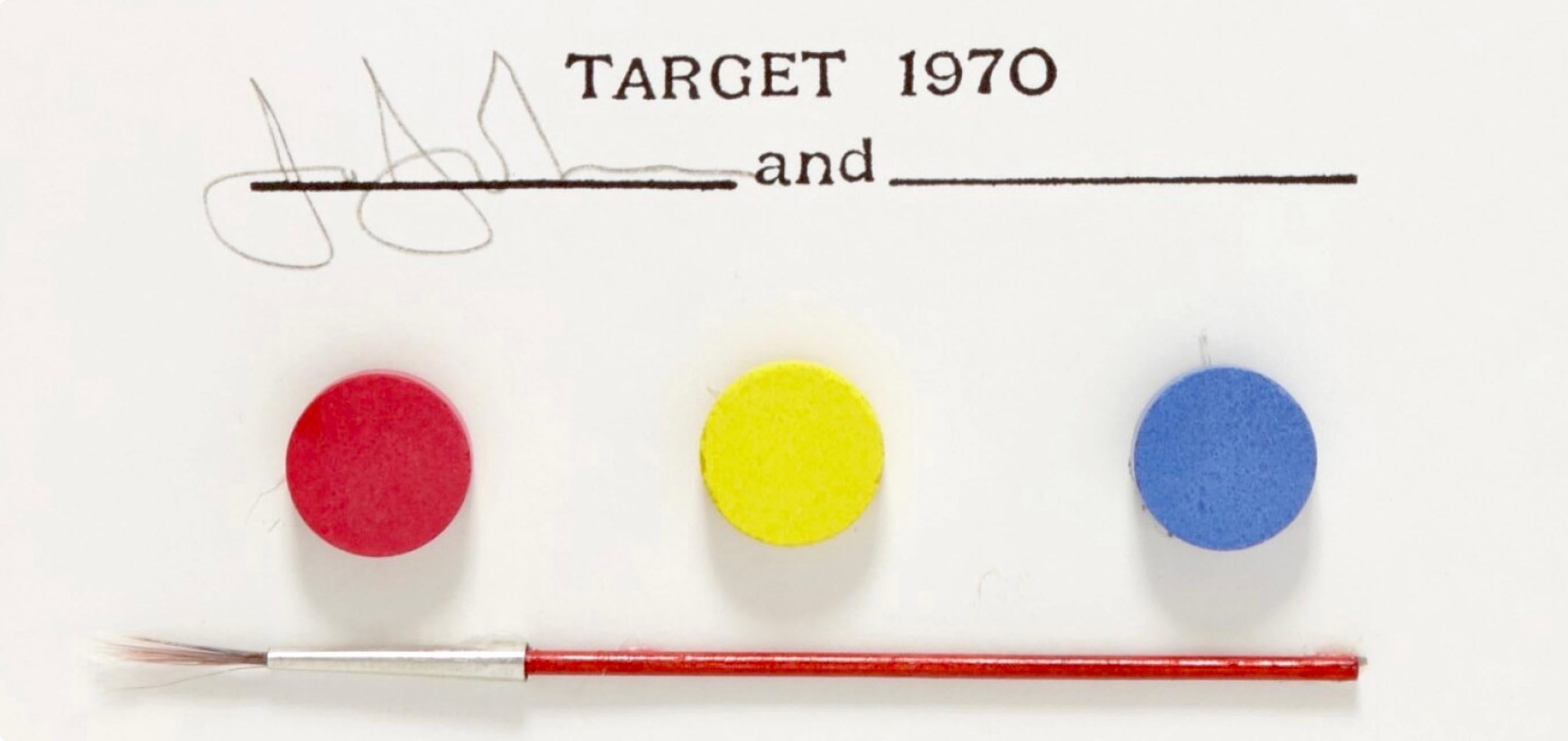 Jasper Johns, Target (ULAE 89), Technik und Kreativität, Gemini G.E.L. (nach) im Angebot 2