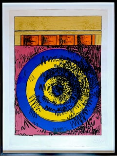 Jasper Johns, Bersaglio con quattro facce (ULAE 55), iconica serigrafia Pop Art degli anni '60