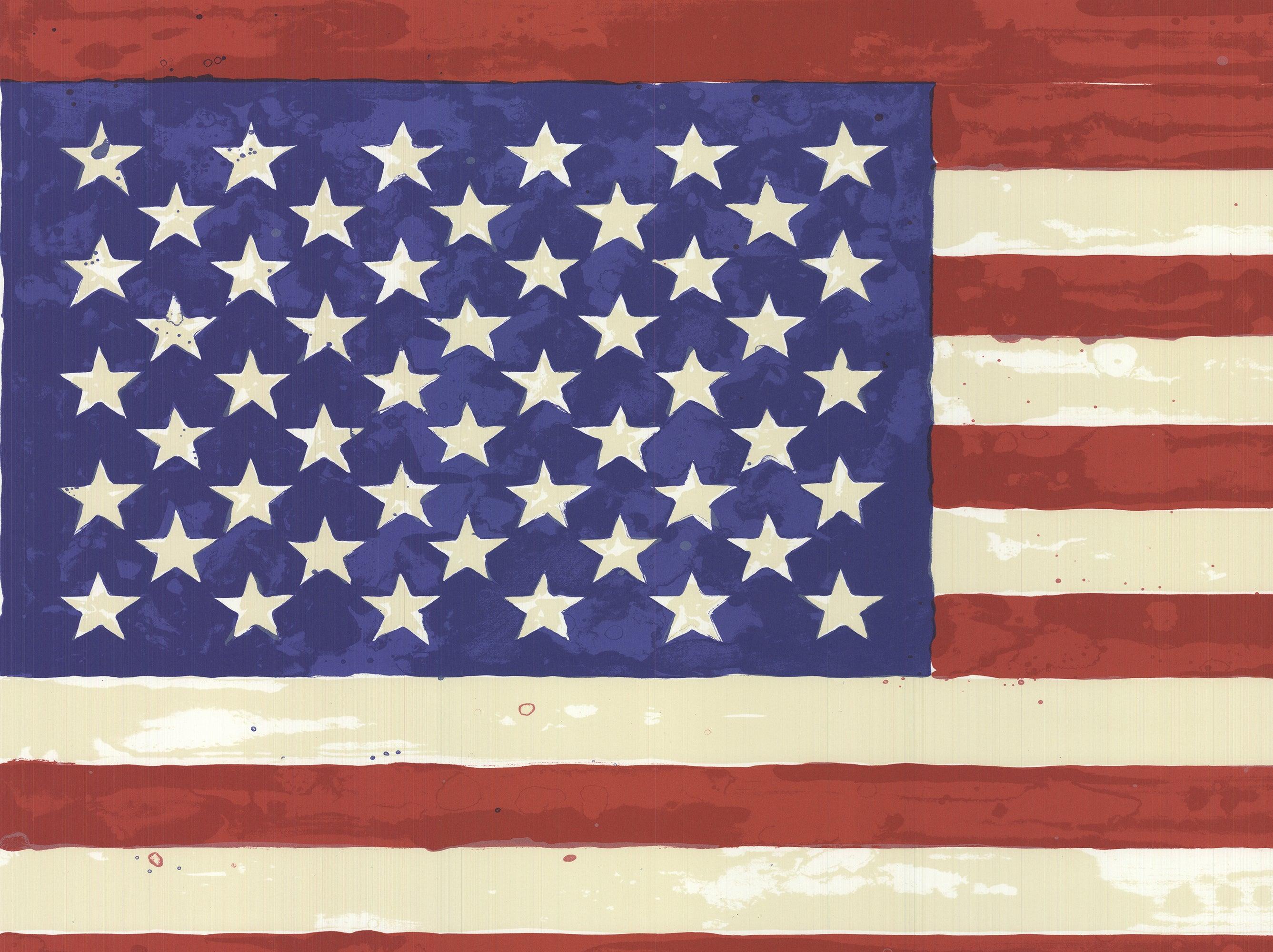 Jasper Johns 'The 50th Anniversary of the Whitney Museum'-1979-Vintage Pop Art For Sale 2