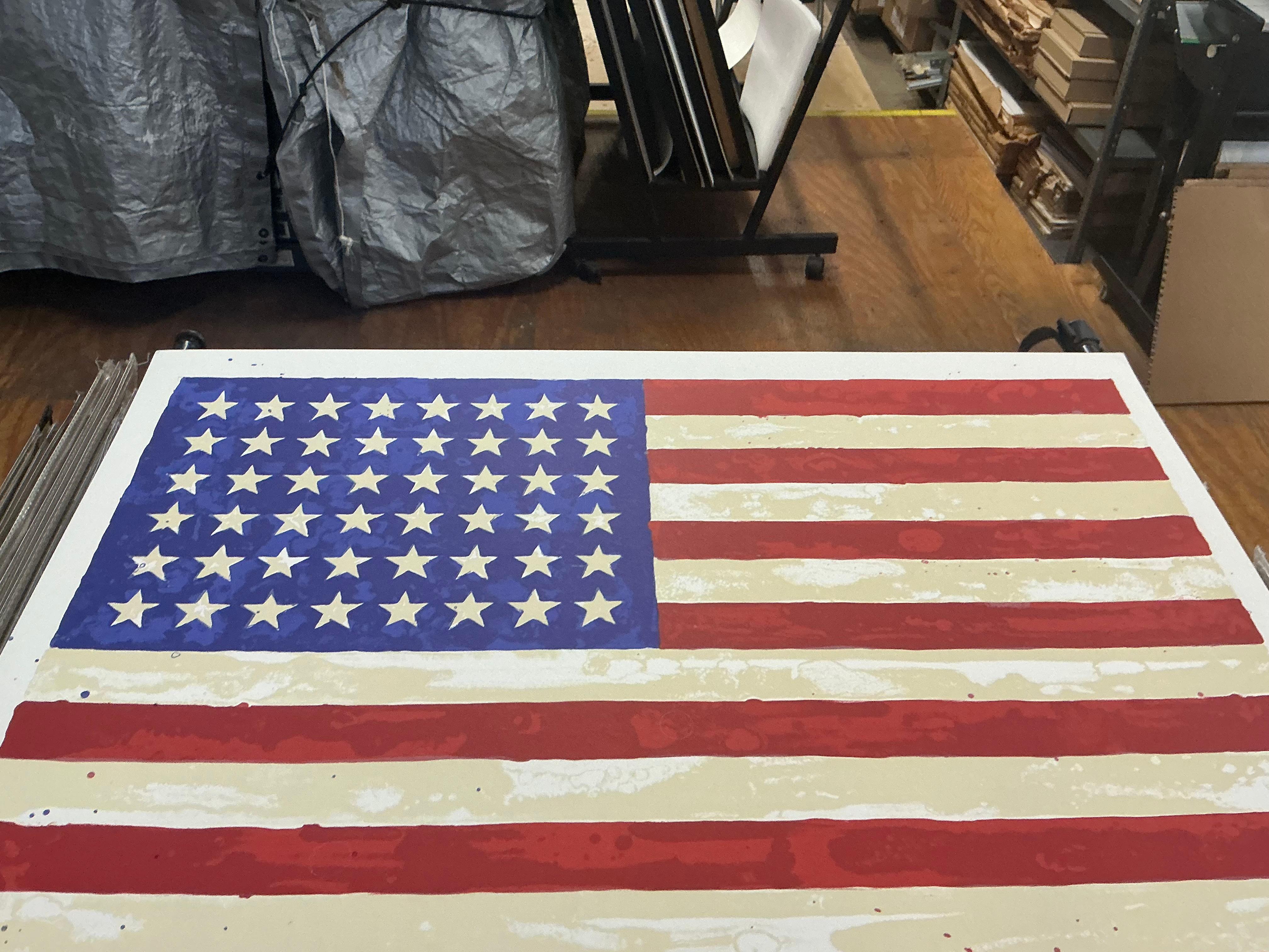 Jasper Johns 'The 50th Anniversary of the Whitney Museum'-1979-Vintage Pop Art For Sale 7