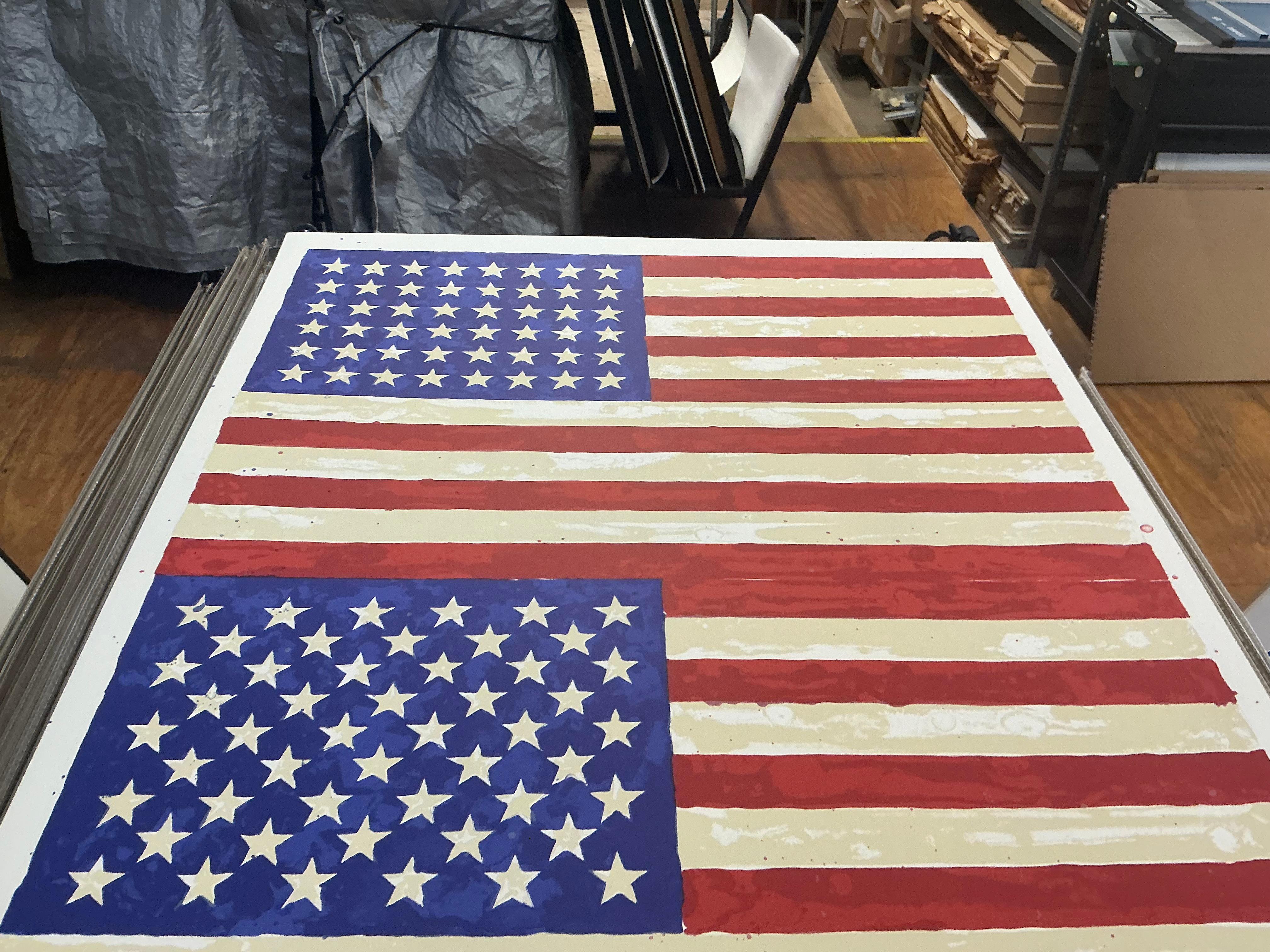 Jasper Johns 'The 50th Anniversary of the Whitney Museum'-1979-Vintage Pop Art For Sale 8