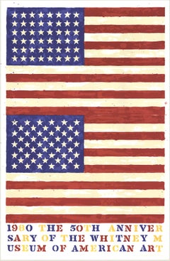 Jasper Johns-The 50th Anniversary of the Whitney Museum of American Art (Double