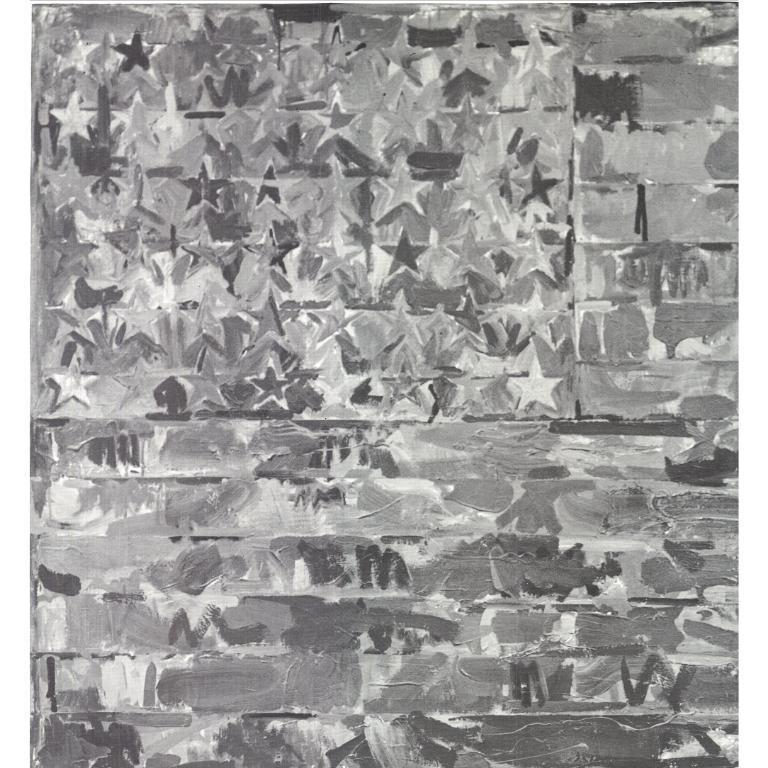 'Two Flags' 1969- - Abstract Expressionist Print by Jasper Johns