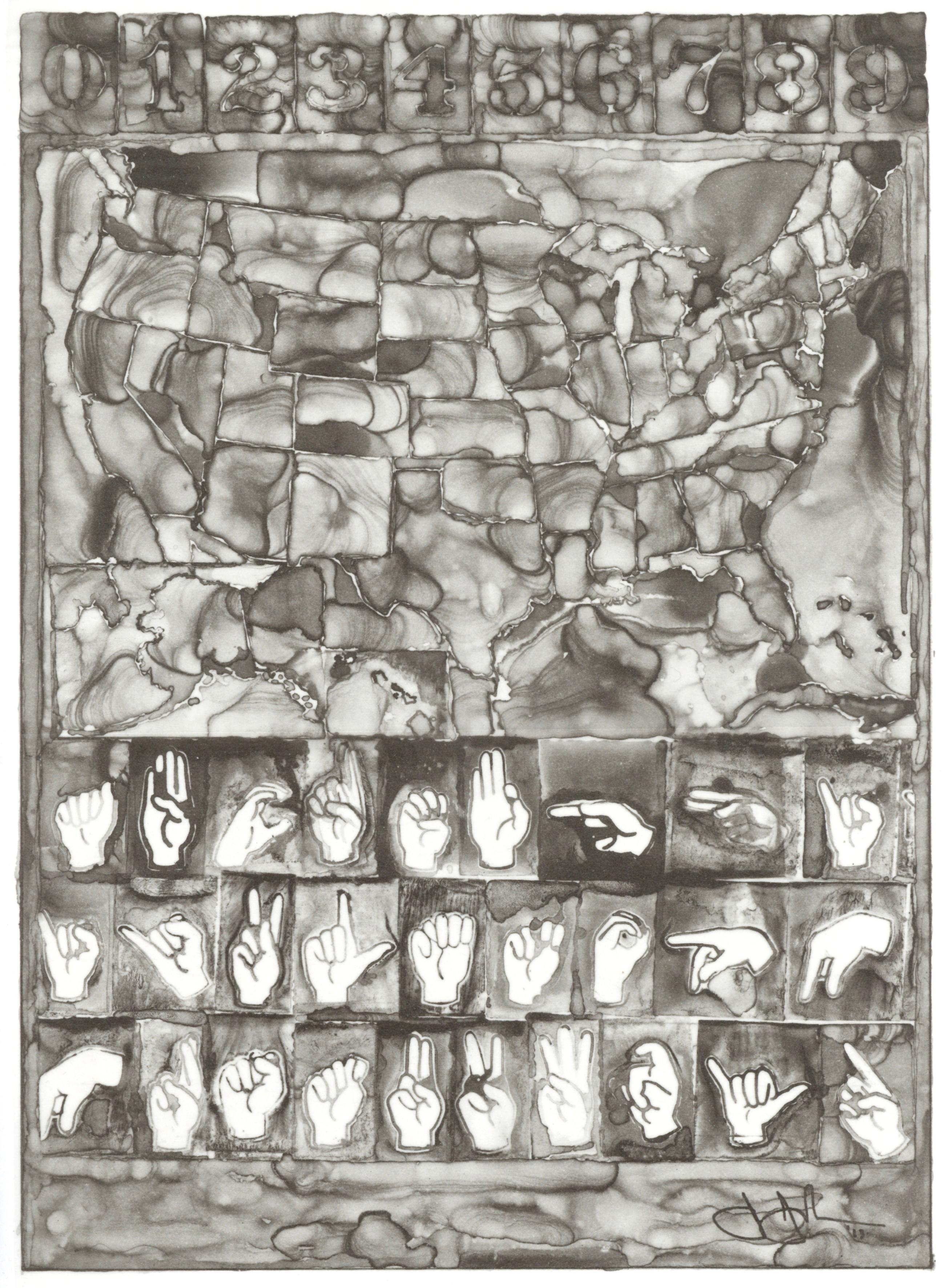 Jasper Johns, Untitled, from Art in America, 2013 (after) For Sale 6