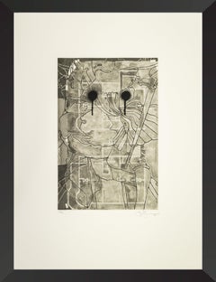 Jasper Johns Untitled from The Geldzahler Portfolio, 1998 Etching Signed of 75