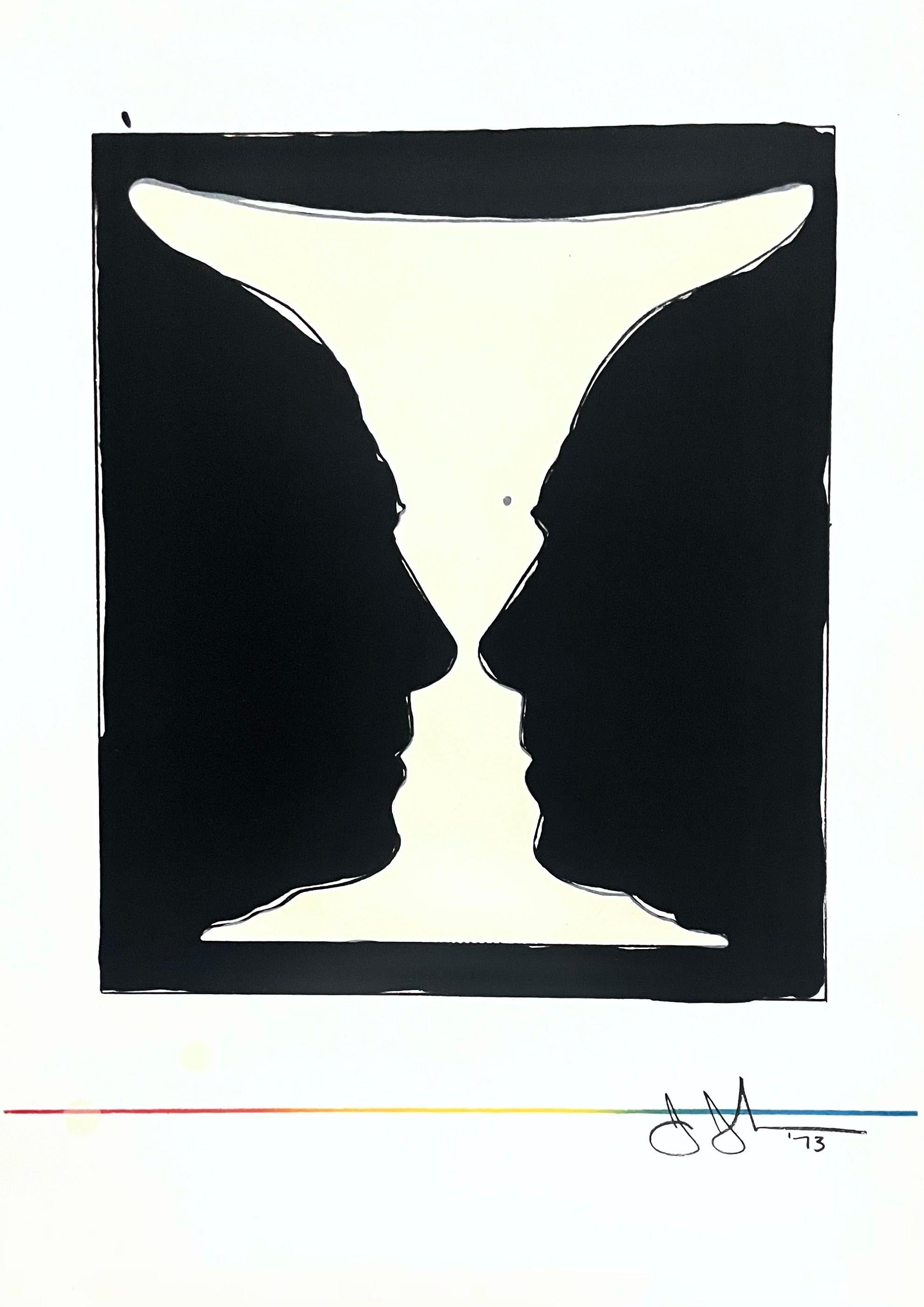 Johns, Two Cup Picasso (ULAE 123) (after)