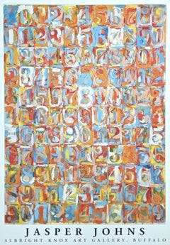 Numbers in Color, 1981 Event Lithograph, Jasper Johns - LARGE