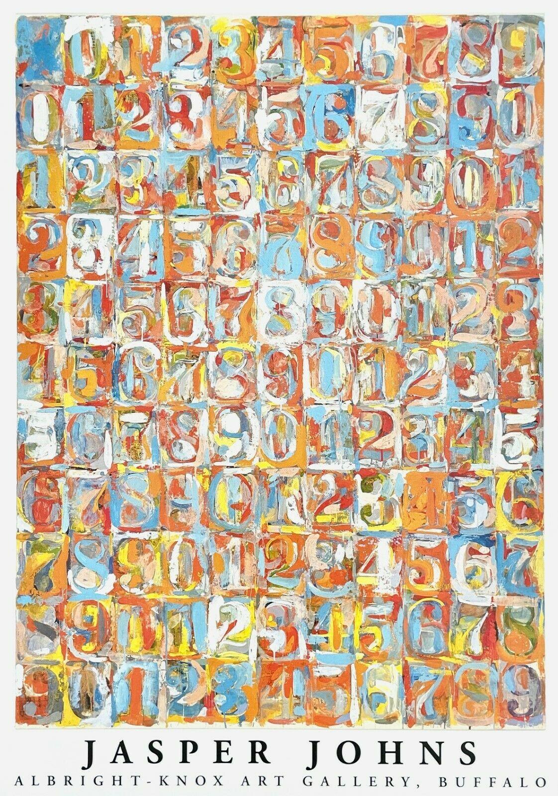 Numbers in Color, 1981, Johns - Print by Jasper Johns