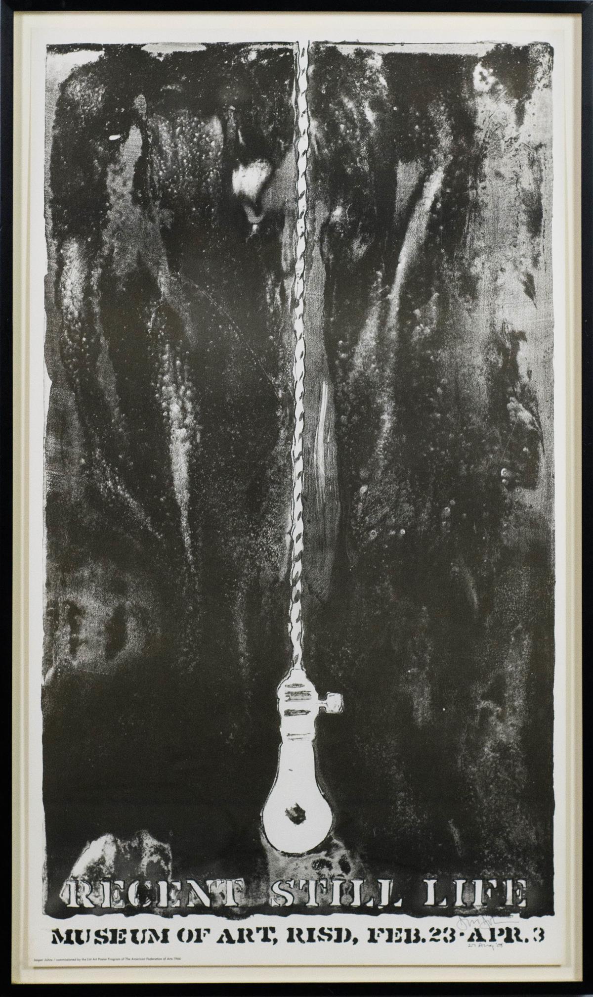 Recent Stillleben (1966, limitierte Auflage, handsigniert und datiert von Jasper Johns) im Angebot 1