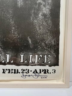 Recent Still Life RISD exhibition poster