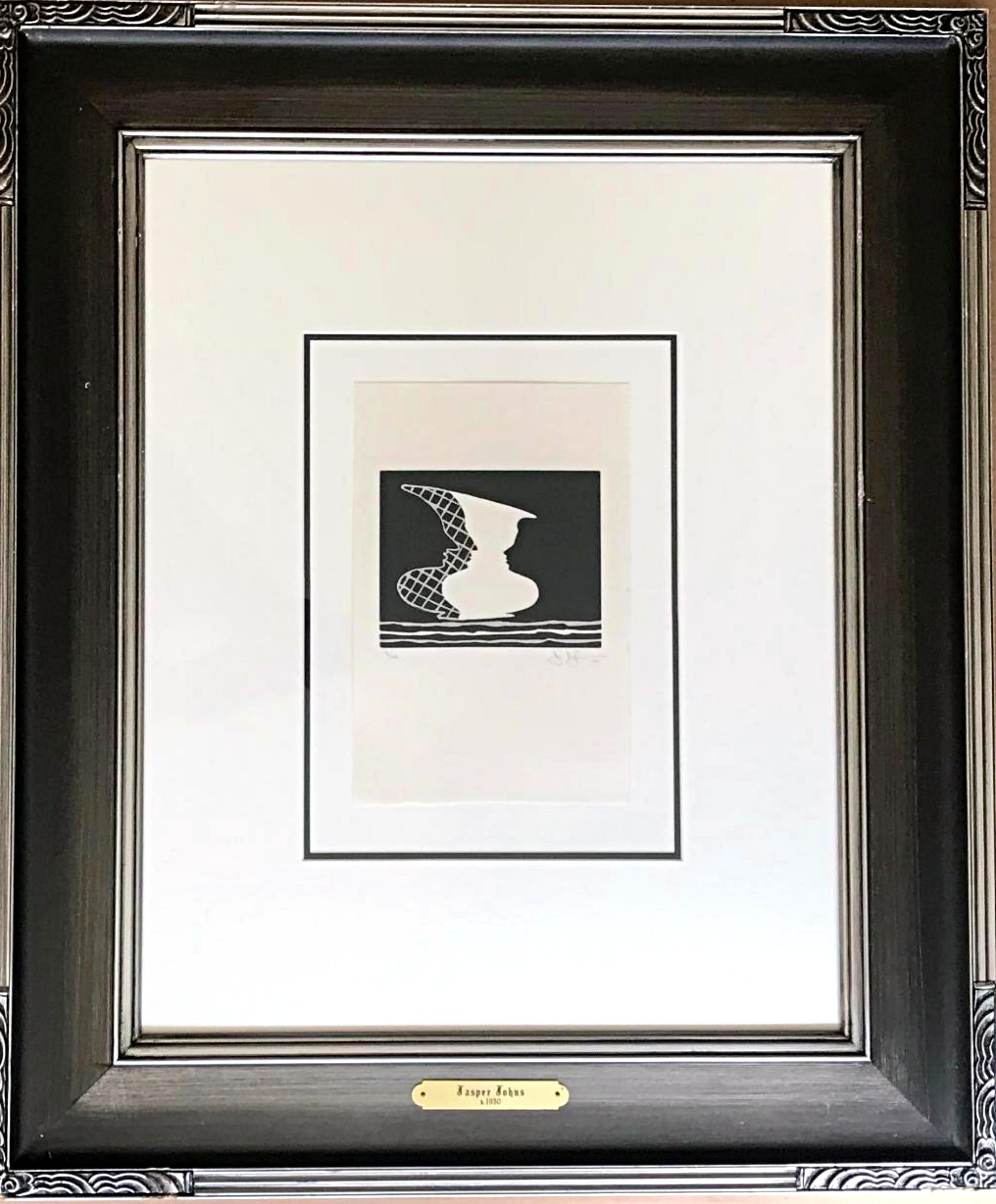 Sun on Six (Jasper Johns linocut, hand signed and numbered 4/26)